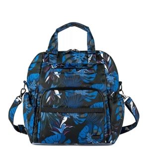 Lug Canter Convertible Bag in Botanical Black